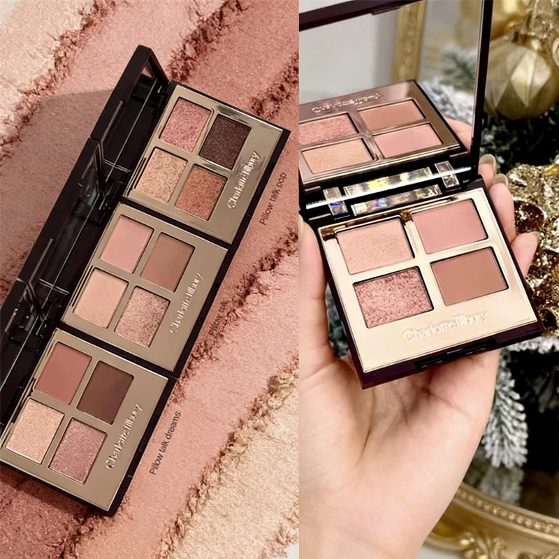 Makeup Set with Lip Moisturizer & Eyeshadow - Flawless Finish, Multiple Colors