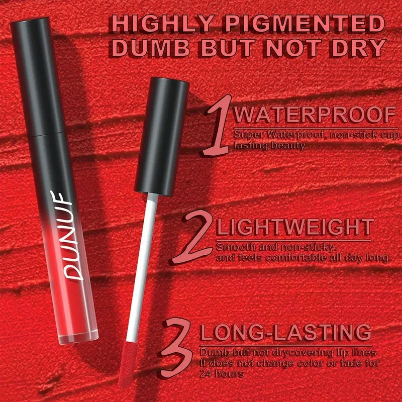 Matte Long-Lasting Lipstick with Hydrating Formula – Vibrant Lip Gloss & Lip Glaze