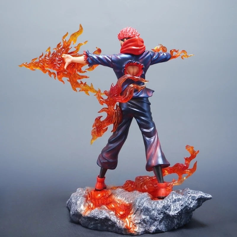 30cm Anime Jujutsu Kaisen Sukuna Action Figure PVC Statue Collectible Toy