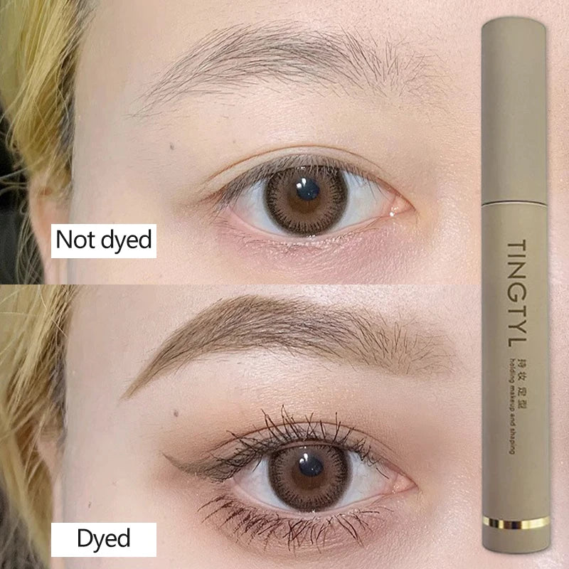Waterproof Long Lasting Eyebrow Cream Dye - Quick-Dry Liquid Makeup Enhancer
