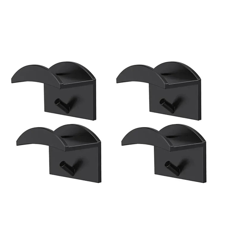 Wall Mounted Baseball Cap Hooks No Trace Storage Rack for Hats and Accessories