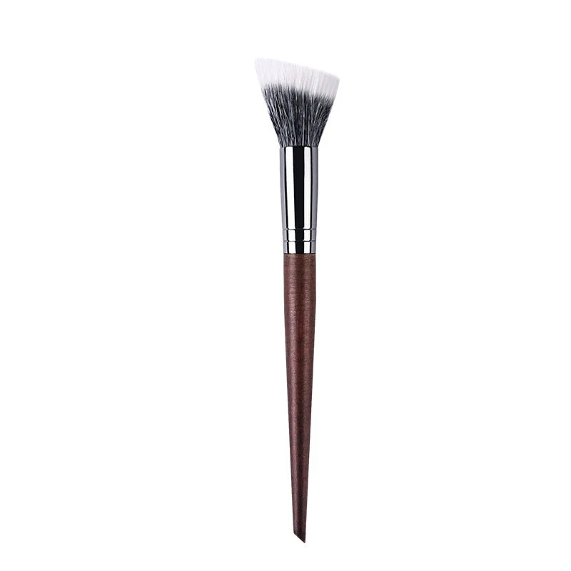 Multi-Functional Makeup Brushes Set for Face & Contouring - Natural Goat Hair, Soft & Professional