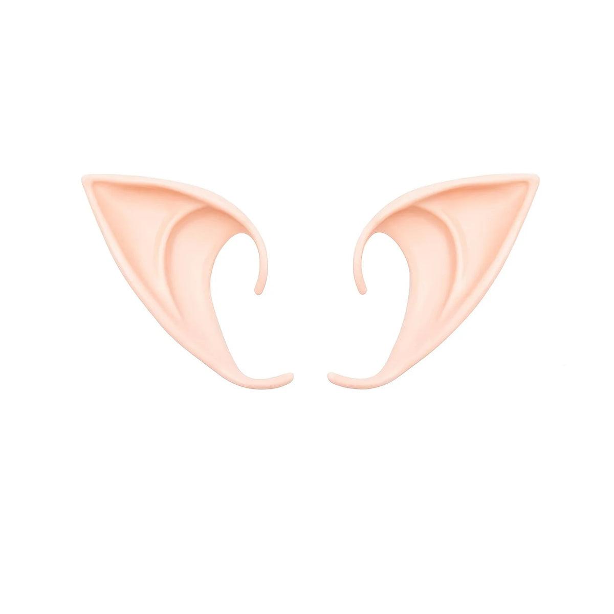 Fairy Elf Ears Cosplay Accessories - Soft Pointed Tips for Anime Party Halloween Christmas