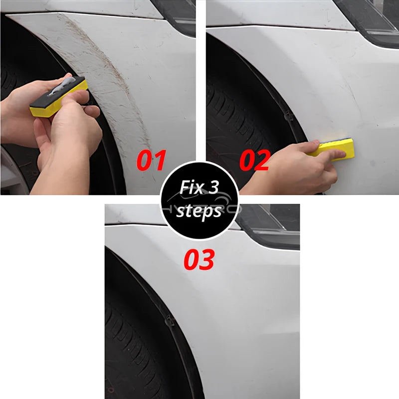 Automotive Scratch Removal Kit with Polishing Liquid Wax for Car Paint Restoration