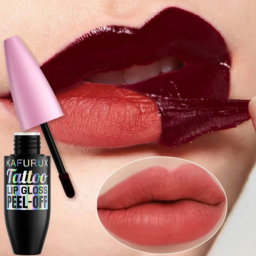 Long Lasting Waterproof Lip Gloss - Transfer-Resistant Lip Tint in Multiple Colors