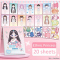 Kids Sticker Book for Girls - DIY Cartoon Makeup & Puzzle Activities