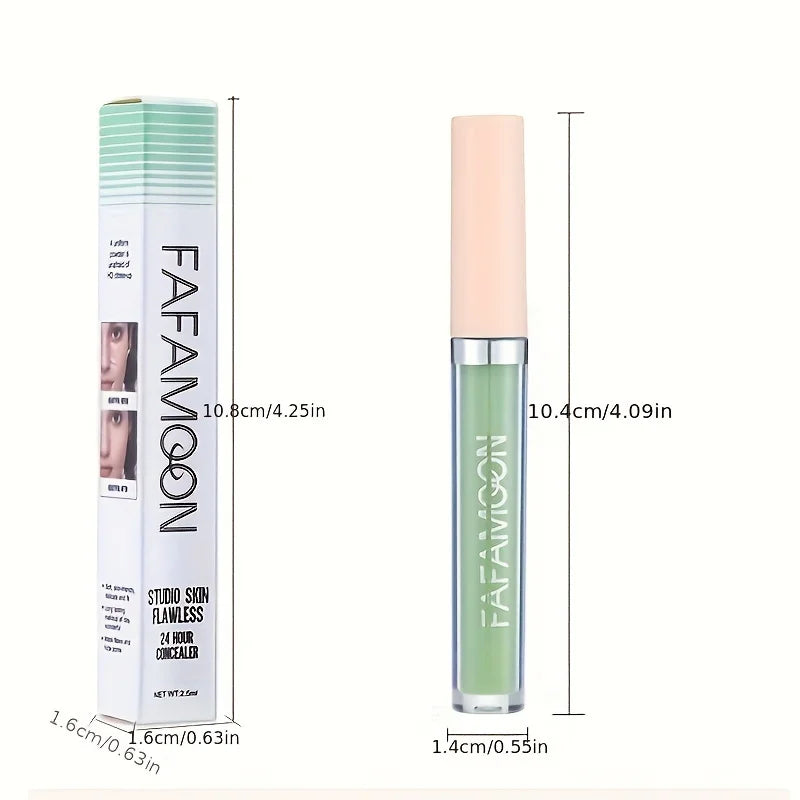 Full Coverage Liquid Contour Makeup for Dark Circles & Dull Skin Natural Finish