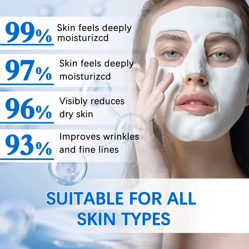 Hydrating Hyaluronic Acid Face Mask Powder - Brightening & Anti-Aging, 35g/25g Variants