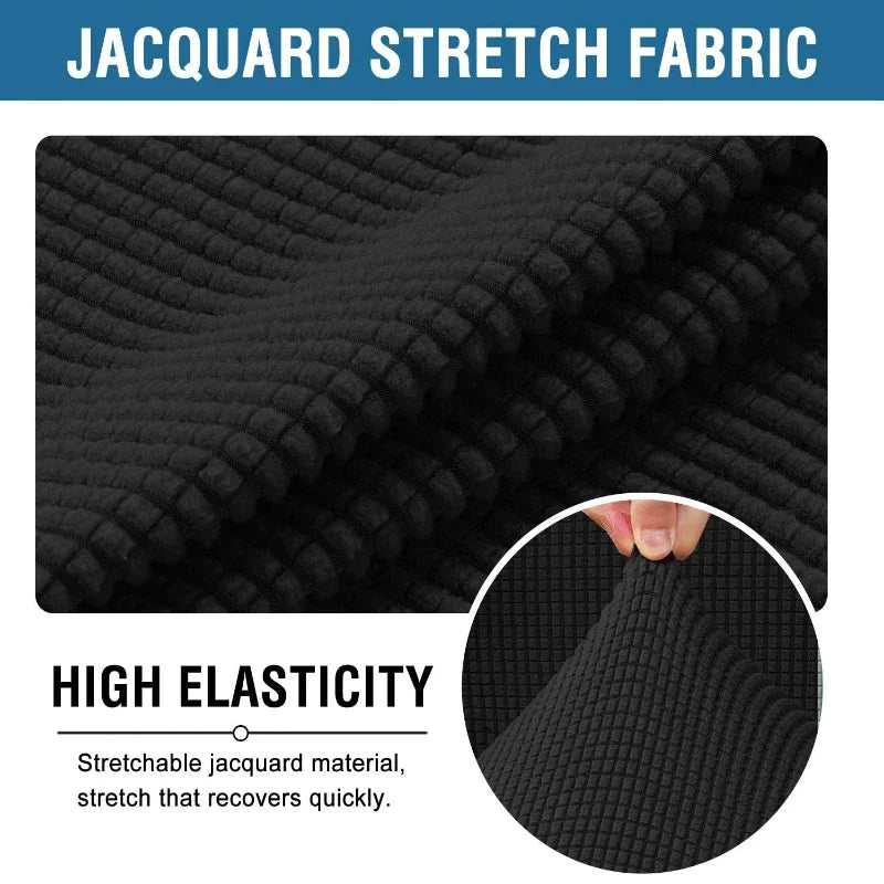 Office Chair Cover M/L Size Removable Seat Protector with Armrest Covers