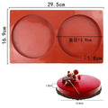 Large Round Silicone Mold for Baking and Resin Crafts - Multiple Colors