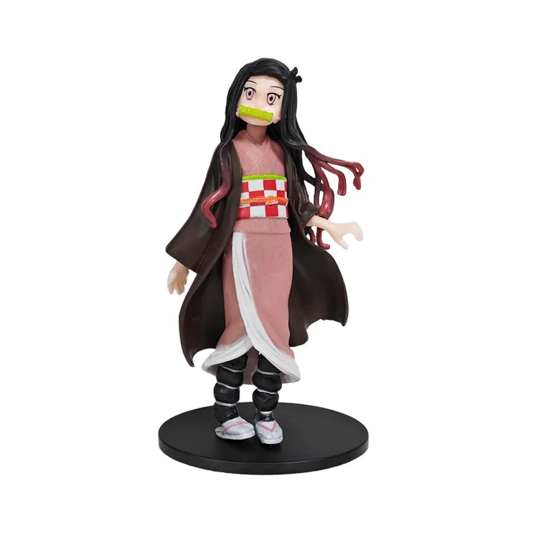 Anime Action Figures - Demon Slayer Kimetsu No Yaiba Model Toys - Multiple Colors