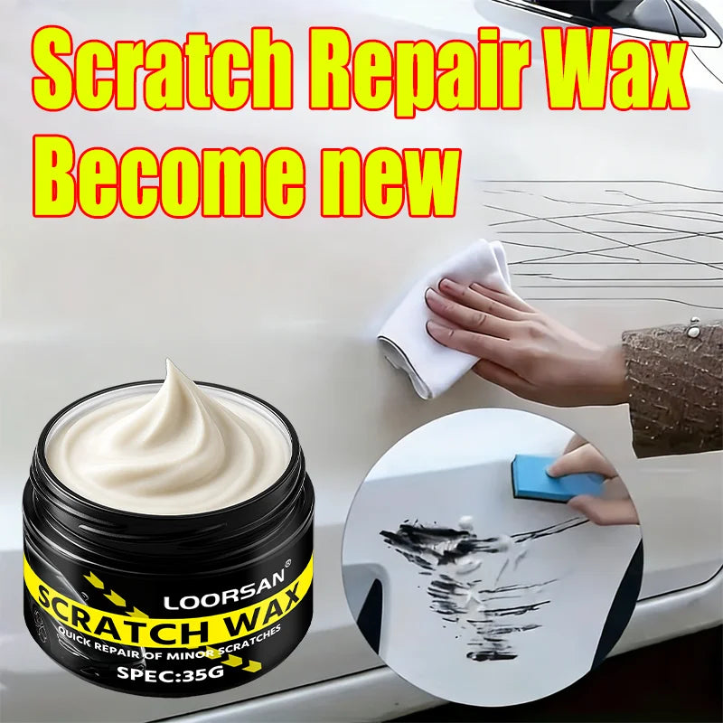 Car Scratch Repair Wax - Paint Polishing Compound for All Colors