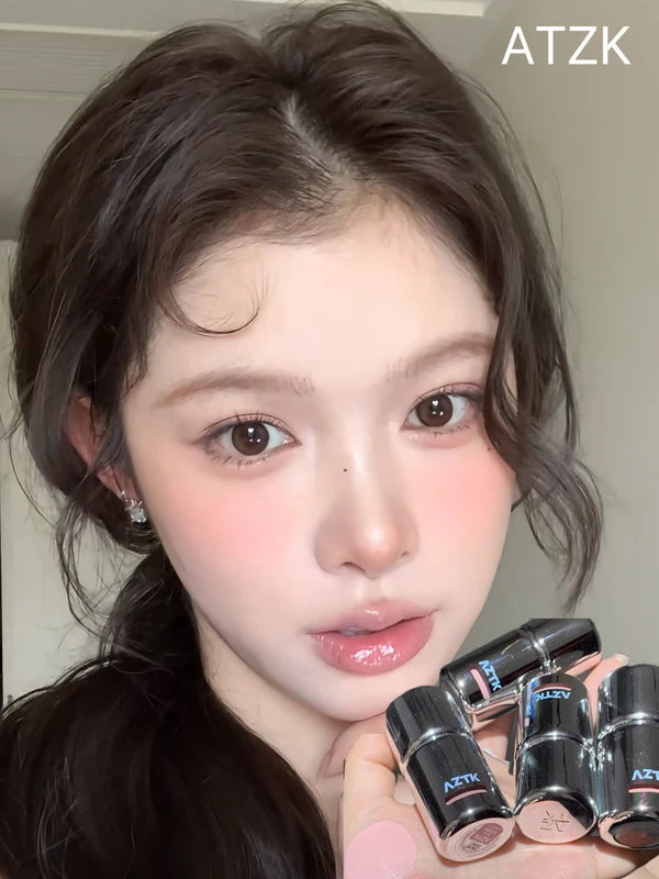 Liquid Blusher with Matte Finish - Moisturizing Cheek Makeup, Full Size