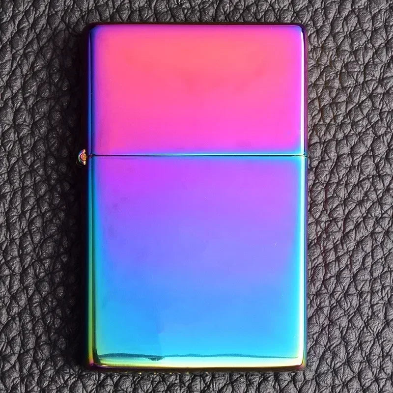 Portable Kerosene Lighter Square Head Windproof Retro Creativity