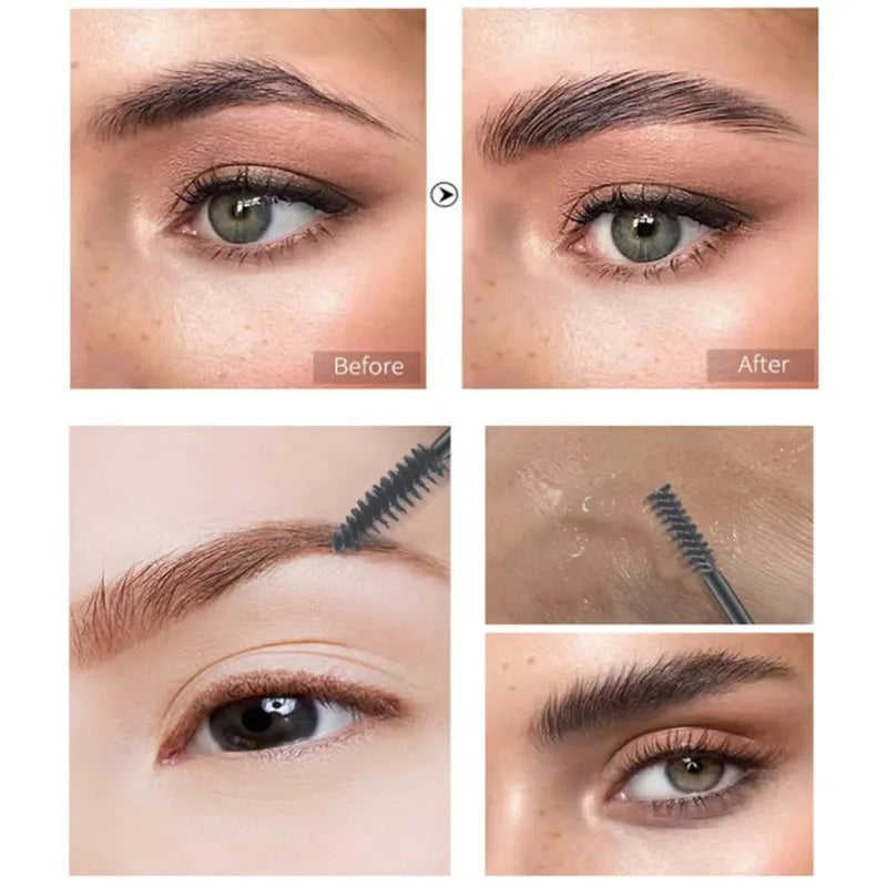 Vegan Waterproof Eyebrow Gel - Long Lasting Brow Styling with Custom Logo