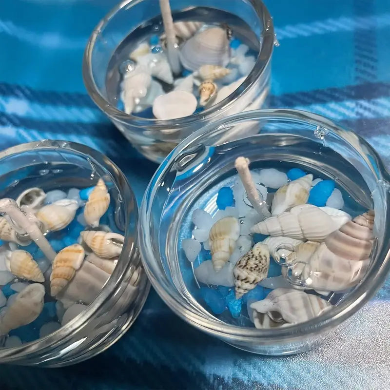Crystal Jelly Wax for Candle Making - Handmade, Smokeless, Scented Craft Supplies