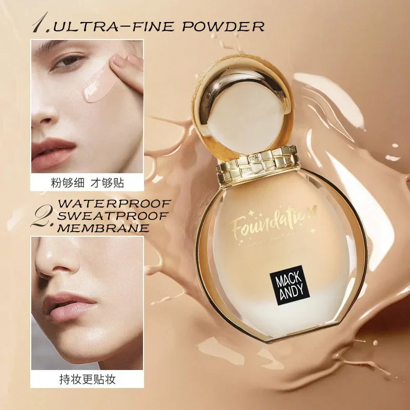 Long Lasting Waterproof Liquid Foundation & Concealer - 40ml