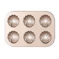 Madeleine Cake Mold 9-Cavity Non-Stick Shell Shaped Baking Pan - Carbon Steel