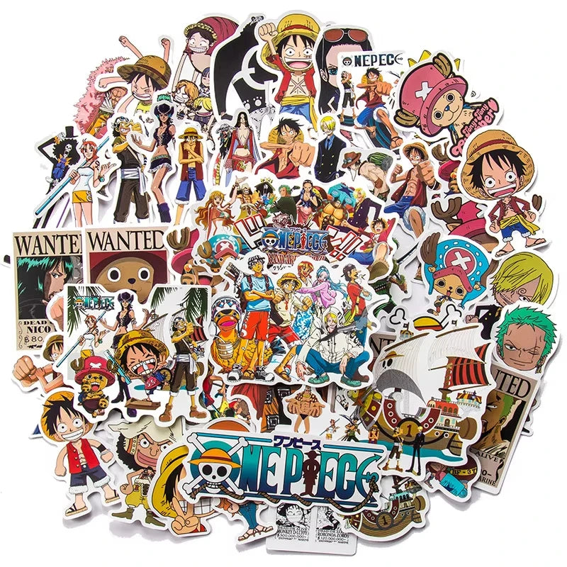 50Pcs Waterproof Sticker Set for Parties, Gifts, Laptop & Rewards