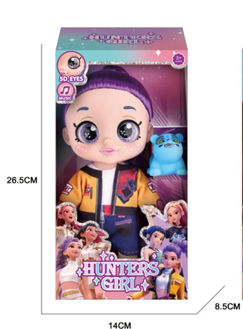 10-Inch K-POP Doll with 5D Eyes Vinyl Music Toy Fan Gift Collectible