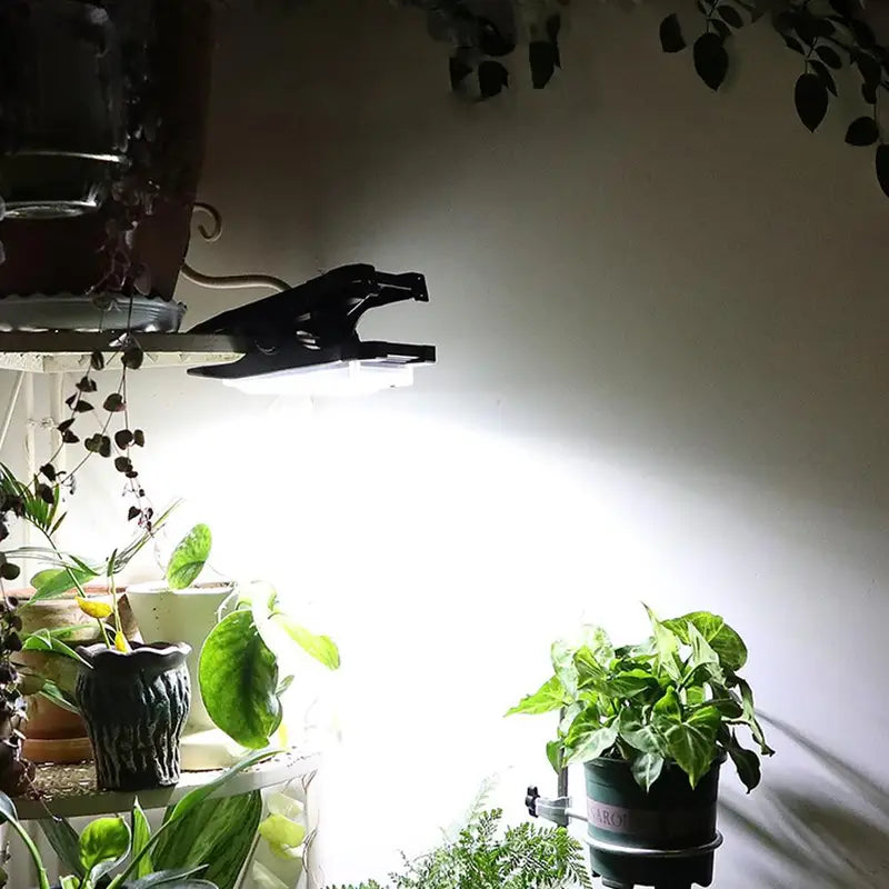 Outdoor Solar Clip Lights Waterproof Lanterns for Garden & Camping