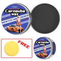 Car Crystal Wax Coating Set - Hydrophobic Protective Polish for All Paint Types