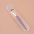 Angle Foundation Makeup Brush - Professional Blending Tool with Copper Handle