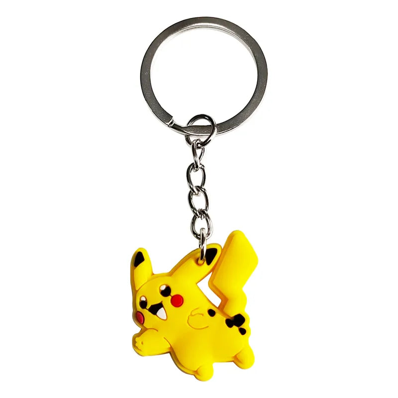 Cute PVC Keychain Set Cartoon Bag Charms Bulk Wholesale Party Favors
