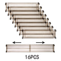 Plastic Drawer Dividers Set 10PCS Home Storage Organization Adjustable