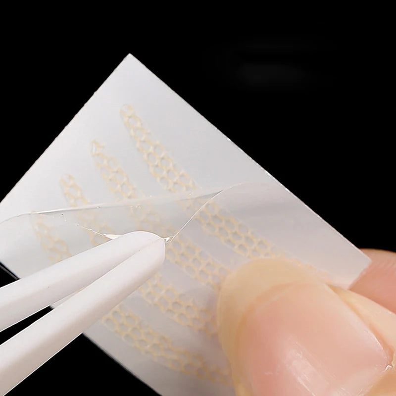 Water-Activated Double Eyelid Tape Set - Invisible, Glue-Free, Long-Lasting, 360 Pieces