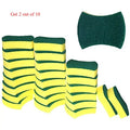 Heavy Duty Absorbent Kitchen Sponge Set for Dish Cleaning and Grease Removal