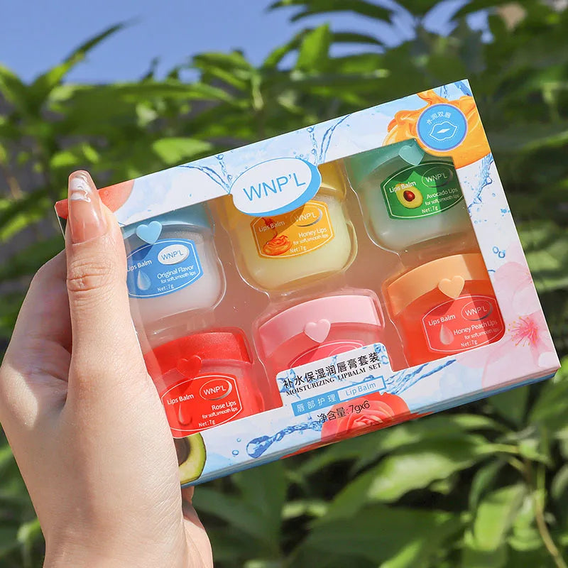 Moisturizing Lip Balm Set - Natural Plant-Based Lip Care, Multiple Sizes