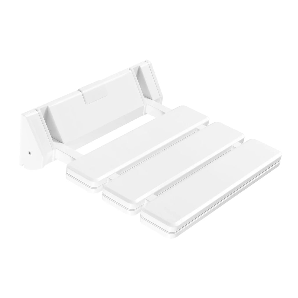 Wall Mounted Folding Shower Seat - Non-Slip Bathroom Wall Stool, Supports 130kg