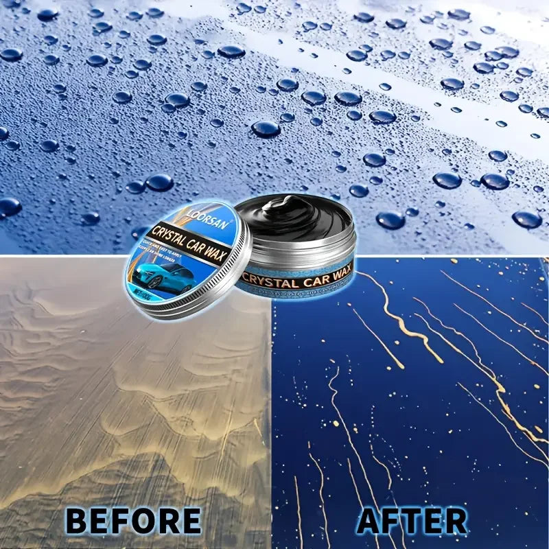 Car Wax and Polish Kit - Scratch Removal, High-Gloss Shine, Deep Protection