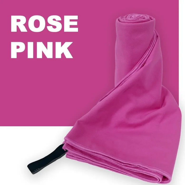 Quick Dry Microfiber Workout Towels for Gym, Yoga, Running & Beach