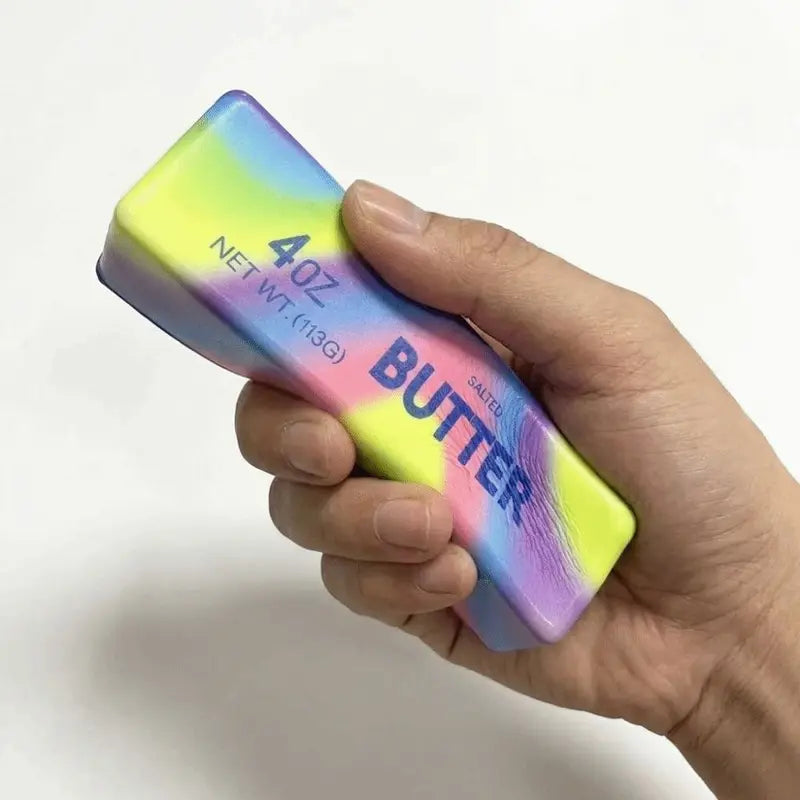 Colorful Slow Rebound Squishy Toy Butter Stick - Sensory Fidget Squeeze Toy