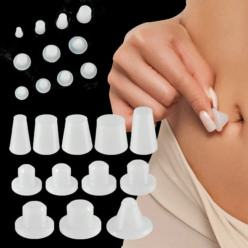 Silicone Belly Button Plug for Hernia and Liposuction Recovery, Body Shaping