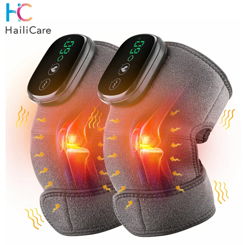 Electric Heating Knee Massager with Vibration Pad