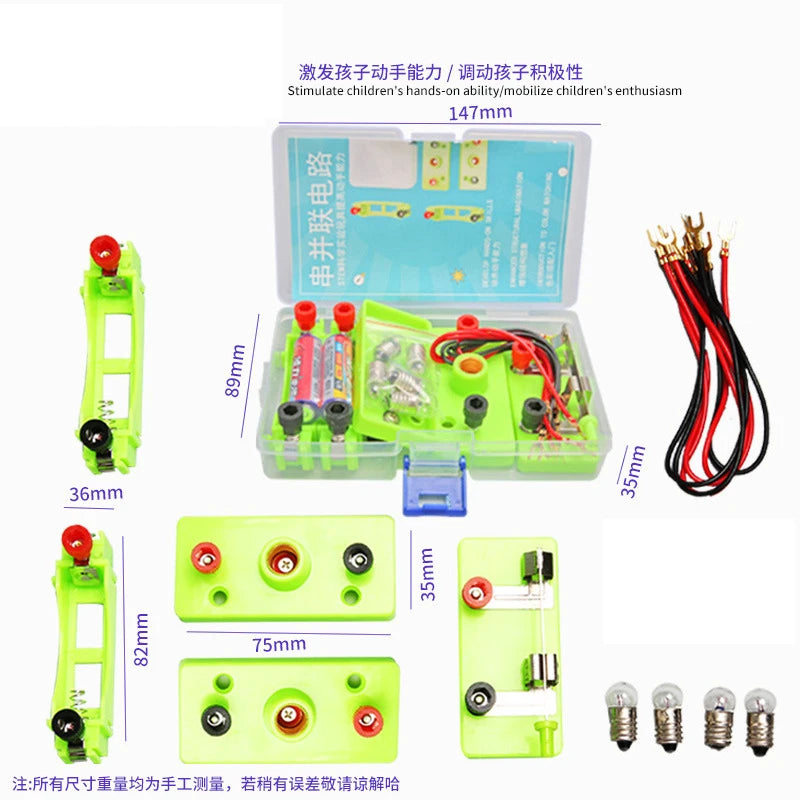 Children's DIY Circuit Experiment Kit - Science & Education Toys for Kids