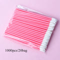 500/1000 Pcs Lip Brush Set for Women Lipstick Gloss Application Makeup Tool