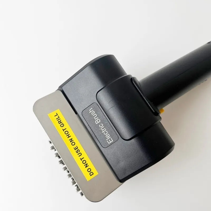 Electric Grill Brush Rechargeable Stainless Steel BBQ Cleaner with Detachable Head