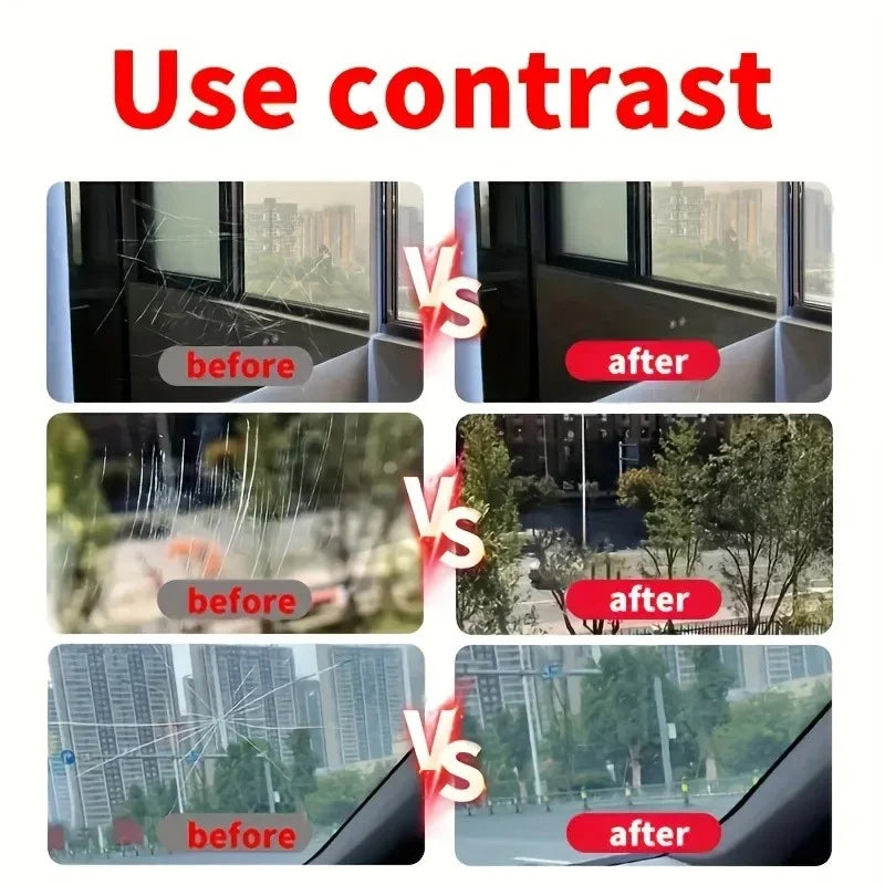 Glass Scratch Repair Wax - Car Window Deep Scratch Remover & Protective Coating