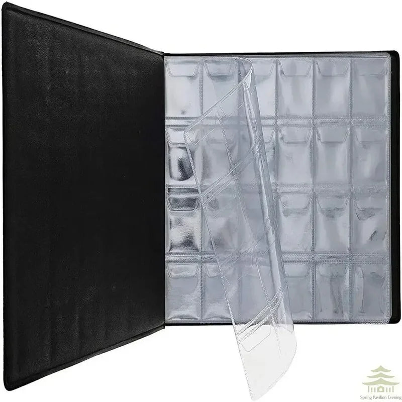 Coin Collection Holder with 240 Pockets PVC Album for Coins and Collectors