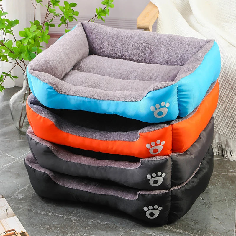 Large Dog Sofa Bed Cushion - Washable, Insulated Pet Bed for Medium Dogs & Cats