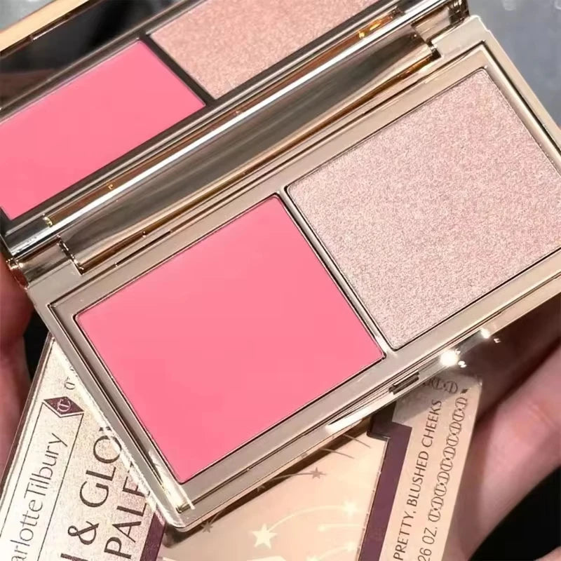 Charlotte Tilbury Starlight Powder Blusher & Highlighter Duo - Two Color Discs