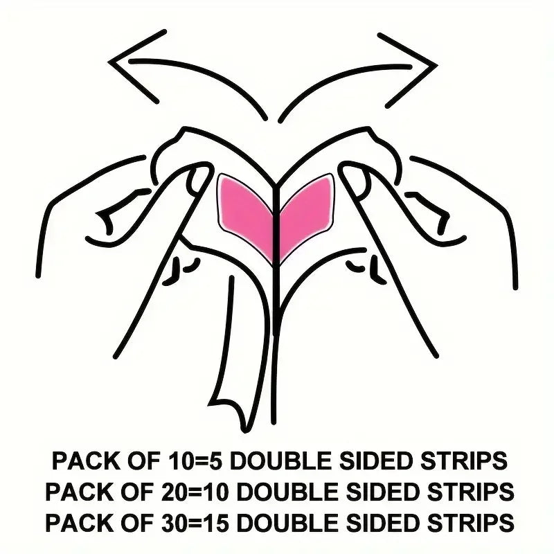 Depilatory Wax Strips for Hair Removal - Cold Wax Paper for Face Body Legs