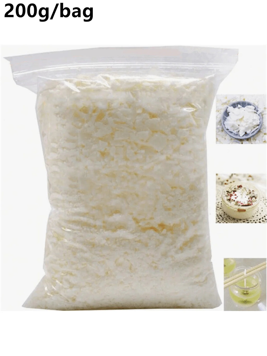 Natural Soy Wax for Candle Making - 200g, 500g, 1000g - DIY Crafts