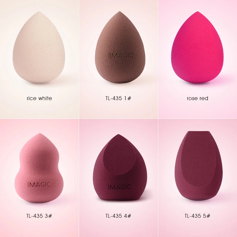 10Pcs Makeup Blender Sponge Set - Wet & Dry Foundation & Powder Blenders