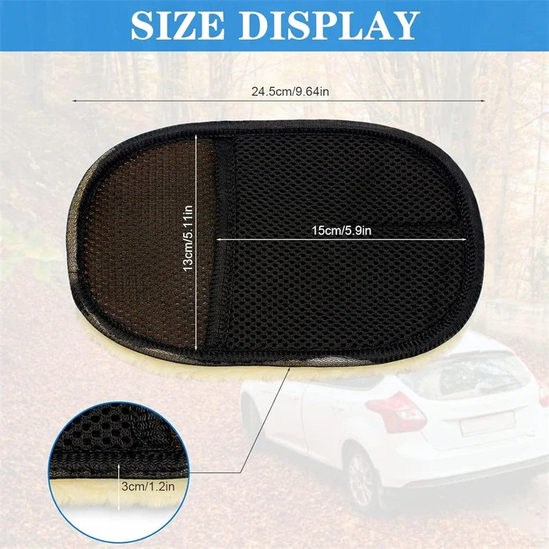 Car Cleaning Sponge Glove Set Microfiber Washing Mitts for Automotive & Home