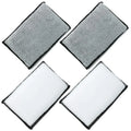 Microfiber Car Cleaning Sponge Set - Double Side Auto Detailing Waxes & Towels